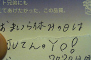 【画像参照】馬鹿「字が汚いって馬鹿にされた。職場の女の子は可愛い字だねって褒めてくれるのに。判別できない？頭悪そう？あなた達は私よりきれいな字が書けるんですか？」