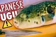 【海外の反応】日本のヤバい食文化。ふぐ料理