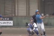 日ハム育成2位ルーキー速水、対外試合初ヒット！！！