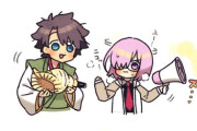 【FGO】拡音機を使って「ブォオオ～」する家老マシュｗｗｗ　法螺貝使お？