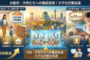 【速報】大阪市「0～2歳の保育料無償化」9月から第一子も対象　利用しない家庭にはベビーシッター代等に使えるクーポンを年10万円分配布