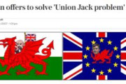 イギリスの新聞『テレグラフ』に2ch民のデザインした国旗が載った伝説のニュース、今見ても面白すぎる。