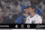 【vs.ロッテ】日ハム、7回に石井と清宮のタイムリーで2点追加！リードを4点に広げる！