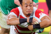 ラグビー日本代表、優勝候補アイルランドを下す