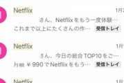 【悲報】　ワイ「Netflix解約したわ」　Netflix「！！！（ｼｭﾊﾟﾊﾟﾊﾟﾊﾟﾊﾟﾊﾟﾊﾟﾊﾟ」