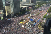 韓国で文在寅大統領・チョグク法相の弾劾求めるデモ　５００万人参加ｗｗｗｗｗｗｗｗｗｗｗｗｗ