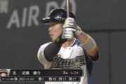 日ハム近藤健介 打率.260 出塁率.453
