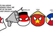 【東南アジア】ドラッグ戦争【ポーランドボール】
