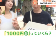 質問「1000円弱っていくら？」Z世代若者「950円」→百田尚樹さん「私には『普通弱』の頭に見える」
