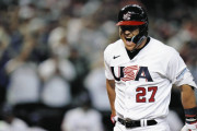 【海外の反応】全打点を挙げたトラウトがアメリカを準々決勝に導く！【WBC】