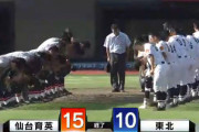 仙台育英、乱打戦を制して3年連続の甲子園出場決定