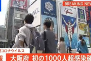 【コロナ猛威止まらず】大阪府 感染確認 初の1000人超に 吉村知事 強い危機感