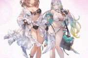 【グラブル】水着クピタンのフェイトでは別の水着姿のクピタンが登場！こっちの方が良かったという声多数、こっちもポーズ設定できるようにしてほしい