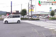 【悲報】キックスケーターに乗っていた女性(39)、横断歩道でダンプに跳ねられ死亡