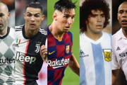 【海外サッカー】「サッカー史上最高」の選手は？　ファン投票ランキング発表、イニエスタもTOP10入り