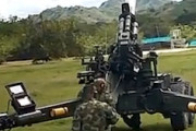 【軍事】訓練中に155mmキャノン砲が爆発してしまう事故の映像。