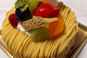 嫁の誕生日だったんで嫁が好きなモンブランのホールケーキを買っていったら…