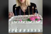 人気TikToker、誕生日ケーキを手づかみ→落下→捨てる　食べ方波紋「無理しなくていい」