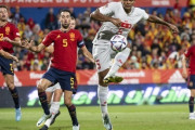 スペイン代表、アカンジ1G1A許しスイスに1-2敗戦…ポゼッション率75%もCKから2発で沈む　UEFA-NL第5節（関連まとめ）