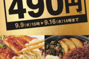 【朗報】やよい軒史上最大割引！人気定食490円ｗｗｗｗｗｗｗｗ