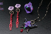 「エヴァ」×「ANNA SUI」コラボアイテム第2弾！初号機のリング・ネックレス＆ロンギヌスの槍のピアスが展開