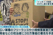 【悲報】国民「インボイス反対の署名50万人分集めたぞ！」岸田「ほーん、だから？」→受取拒否