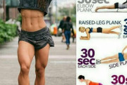 【画像】 女はプランクすればこんな体になれます 何故やらないの？