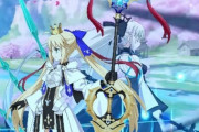 【FGO】背中を預け合うキャストリア＆モルガン！！　こういう構図、アツイよね