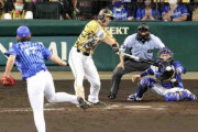 阪神佐藤輝明プロ３度目代打で初安打「無我夢中で」サヨナラ勝利つながる