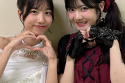 BEYOOOOONDS大坪茉乃ちゃん「Juice=Juiceの川嶋美楓さんとツーショットを撮りました！本当にすごいです！夢のようです♡」