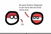 【ポーランド】色盲【ポーランドボール】