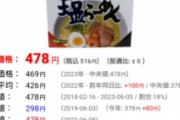 サッポロ一番ラーメン「480円っすね」ワイ「………」涙ﾂｰ