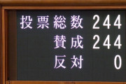 ガソリン暫定税率廃止法　成立