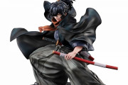 「FGO」岡田以蔵が1/8スケールフィギュアで参上！鋭い眼光・不敵な笑みが忠実再現＆首巻で口元を隠すことも可能