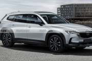 マツダ「CX-80」2023年発売か　直6FRの3列シートSUV