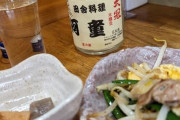 健康ランドでひとりで飲んでる【不健康？】
