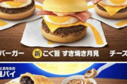 新作月見バーガー、本日解禁ｗｗｗｗ