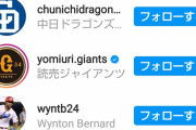 マイナーで24発の外国人野手が中日ドラゴンズのインスタをフォロー！！！！！
