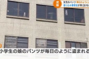 「娘のパンツが毎日盗まれる…」 小学生女児のパンツ（２００円相当）を盗んだ男逮捕