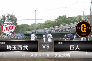 【無料配信あり】西武２軍スタメン 先発:井上（2021.5.7）