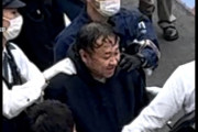 高野健一容疑者（42）、最上あい（22）を30箇所以上メッタ刺しにして満面の笑みで警察に連行されていた