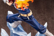 《僕のヒーローアカデミア》フィギュア「轟 焦凍 Ver.2」予約開始！“個性”半冷半燃を自在に操り戦う一瞬を切り取ったポージング