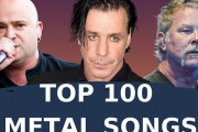 YouTubeとSpotifyで人気のメタル曲トップ100