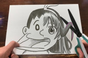 【その他】ジャイアンに整形手術してキズナアイにしてみた