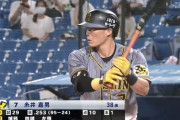 糸井嘉男(38) .250(96-24) 1本 10打点 OPS.735