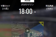 【試合実況】西武スタメン 先発:今井（2020.7.8）