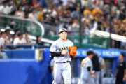 阪神・石井　江夏に並ぶ４１回無失点　球団歴代３位　悪送球に「話にならない」と表情は厳しく
