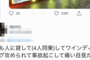 【悲報】車オタクさん、電柱をぶっ壊したくせに車の心配しかしてないｗｗｗｗｗｗｗｗｗ