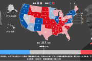 【速報】トランプ勝利ほぼ確実