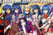 【FEH】1990年から2022年のシーダを並べてみると